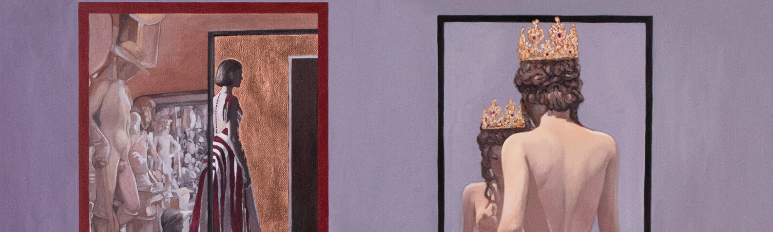 UUS NÄITUS: NINA DOSHE - ENESES KROONITUD