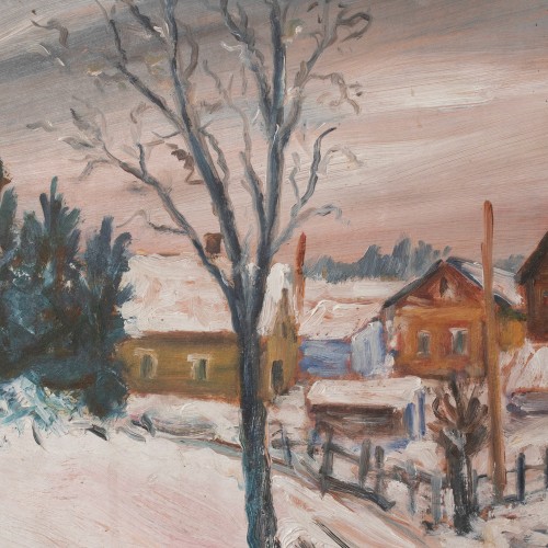 Winter Landscape With Houses (10468.12504)