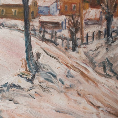 Winter Landscape With Houses (10468.12505)