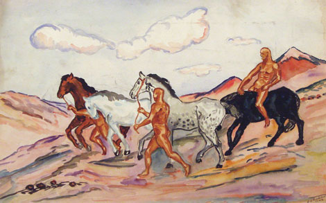 Valdur Ohakas "Mehed ja hobused"