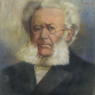 Ants Laikmaa "Henrik Ibseni portree"