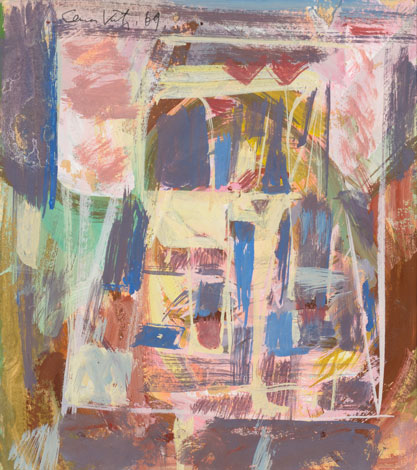Elmar Kits "Kompositsioon roosas raamistuses"