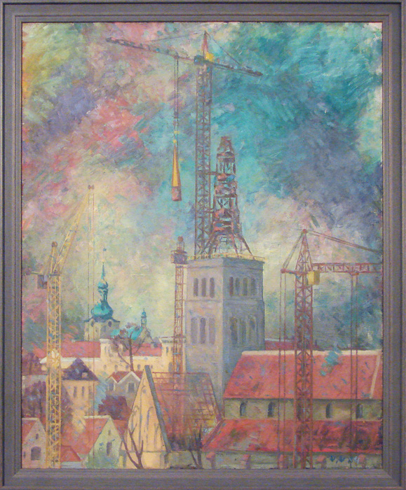 Valdemar Väli "Niguliste torni ülesehitus"