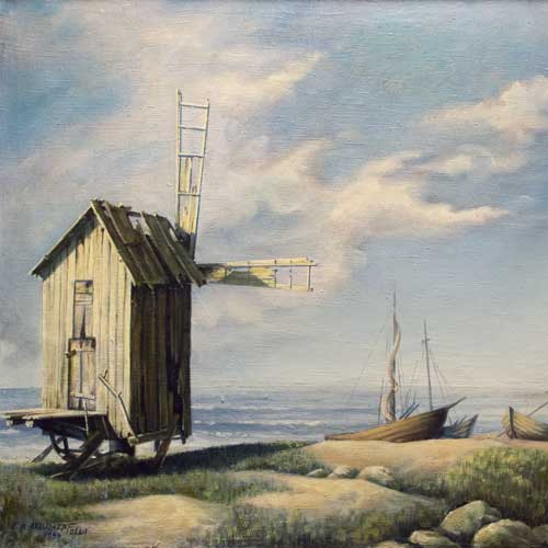 Edmond Arnold Blumenfeldt "Saaremaa maastik"