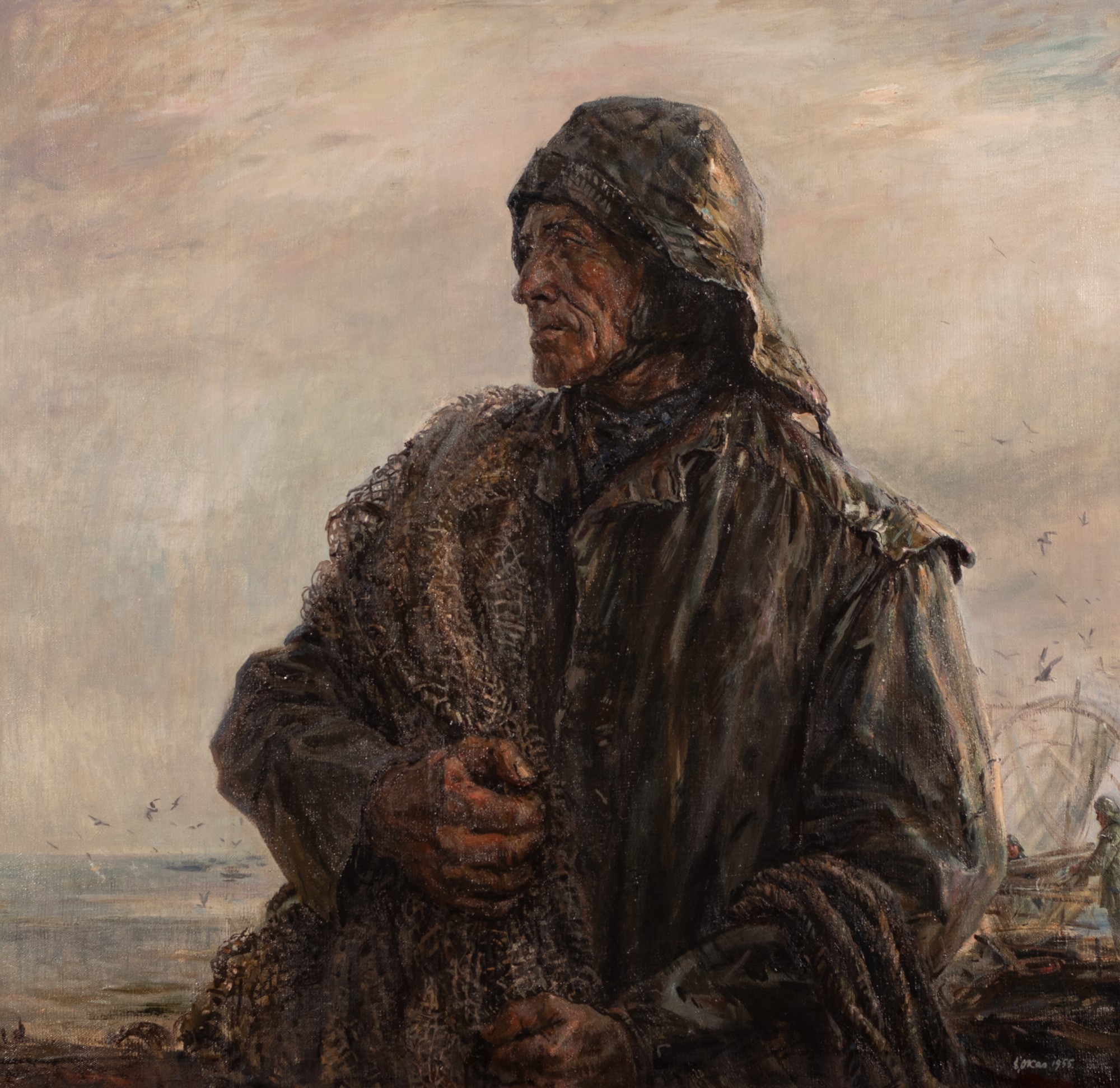 Evald Okas "Old Fisherman"