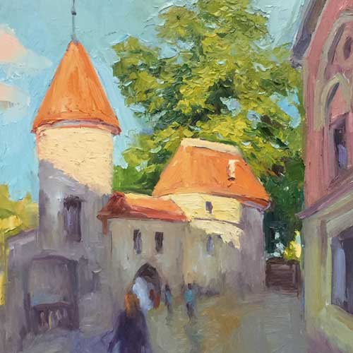 Stanislav Antipov "Tallinn, Viru tänav"