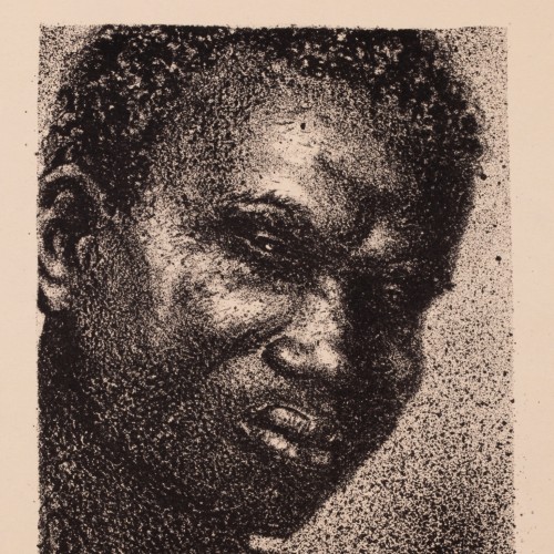 Evald Okas "Portrait of a Black Man"