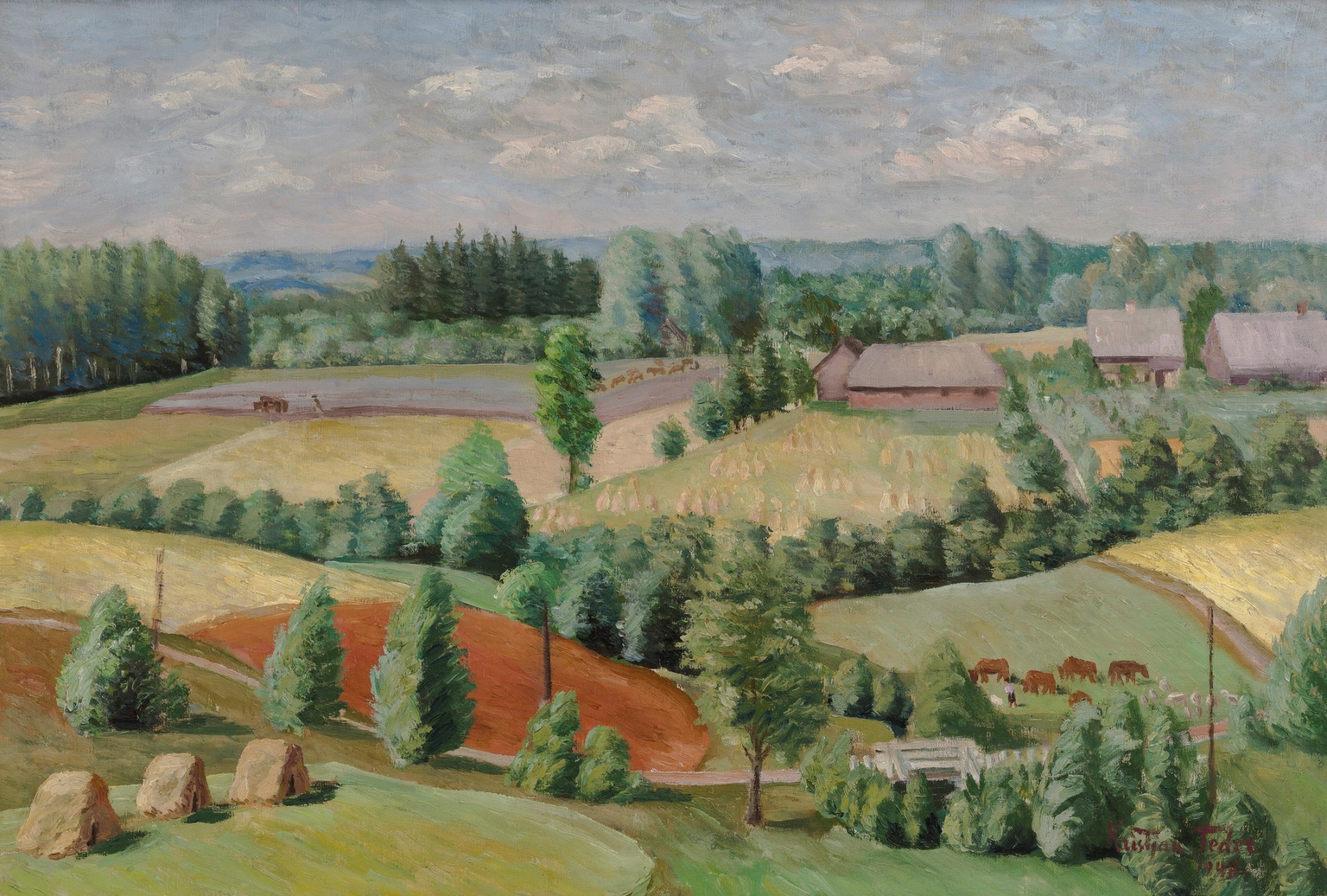 Kristjan Teder "Mägiste Landscape"