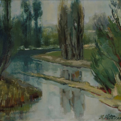 Juhan Püttsepp "River Landscape"