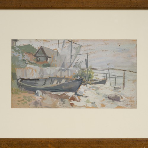 Fishing Boats on the Shore (17247.4555)