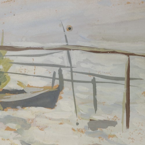 Fishing Boats on the Shore (17247.4558)
