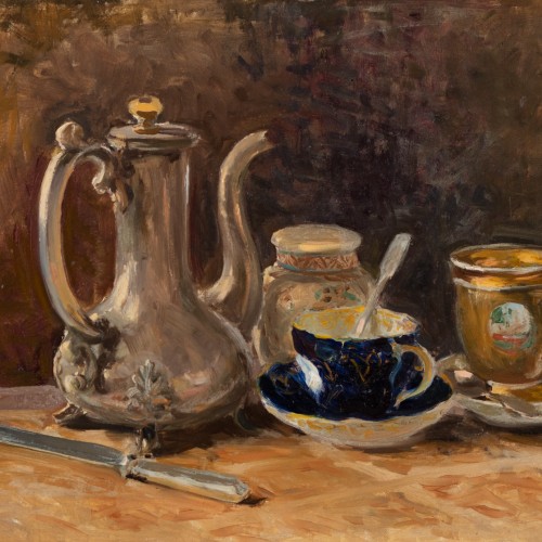 Still-life With Silver Pitcher