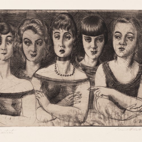 Eduard Wiiralt "Five Women"