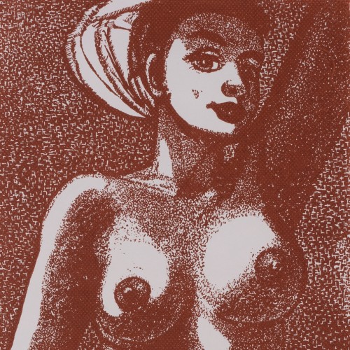 Half-nude With a Hat