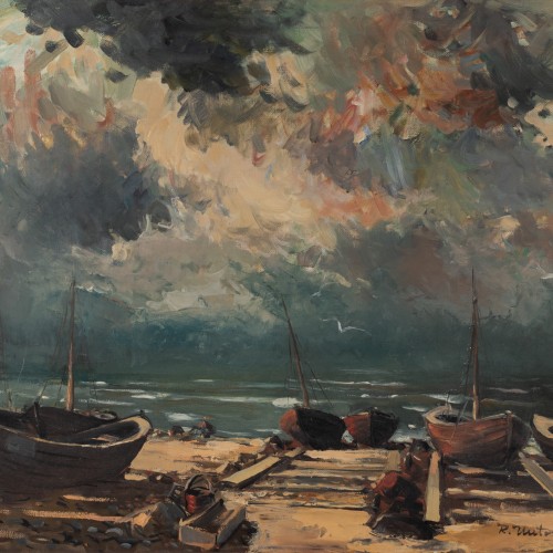 Fishing Boats on the Shore