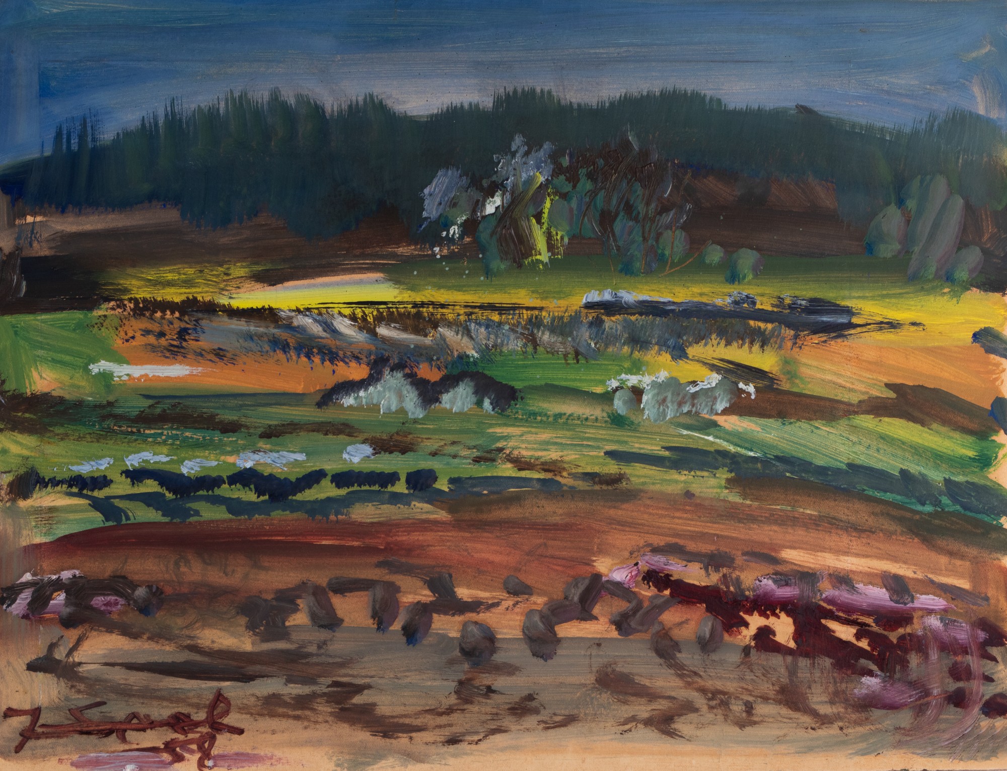 Johannes Saal "Landscape"