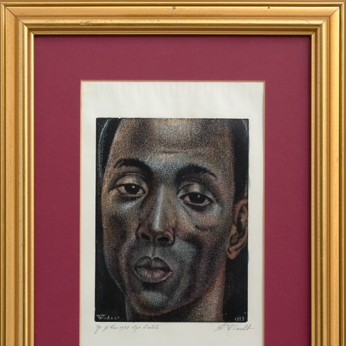 Museological title: Head of Negro. (18631.9981)