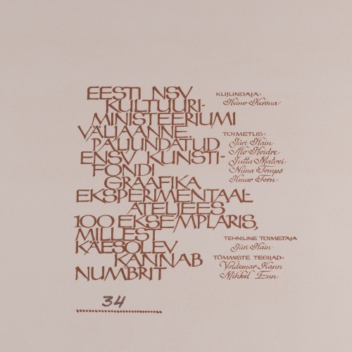 Folder "Estonian Graphic Art" (18787.10922)