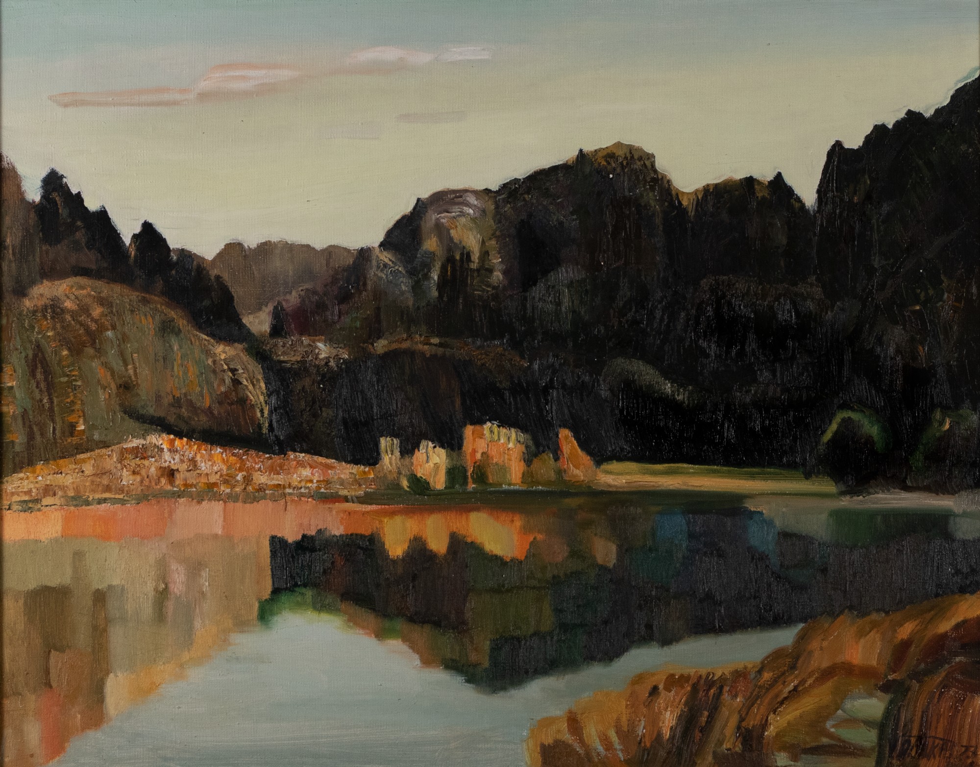 Valdur Ohakas "Reflection of the Lake"