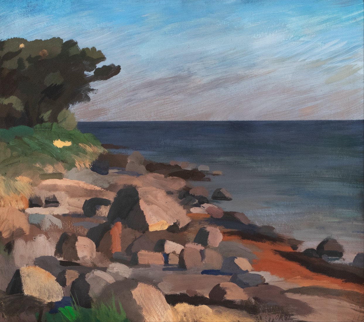 Olav Maran "Stones on the Viimsi Coast"