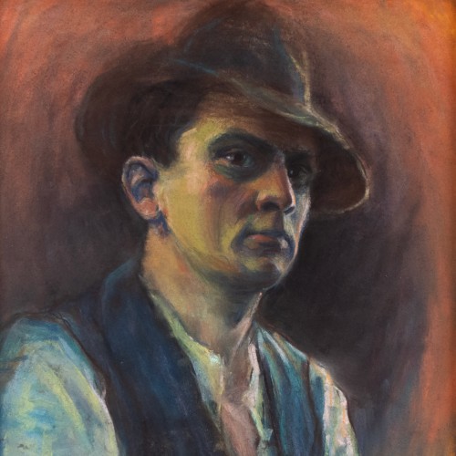 Nikolai Kull "Self-Portrait"