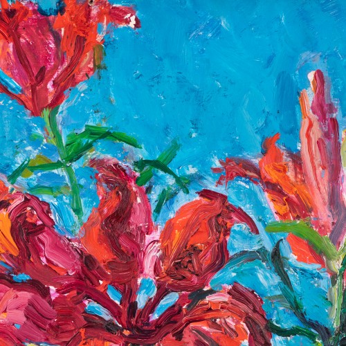 Red Lilies in a Vase (19185.14064)