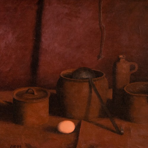 Still-Life with a Ladle and an Egg