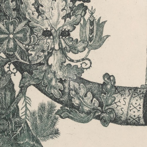 Illustratsioon J. Krossi romaanile "Kolme katku vahel": I raamat (19206.15203)