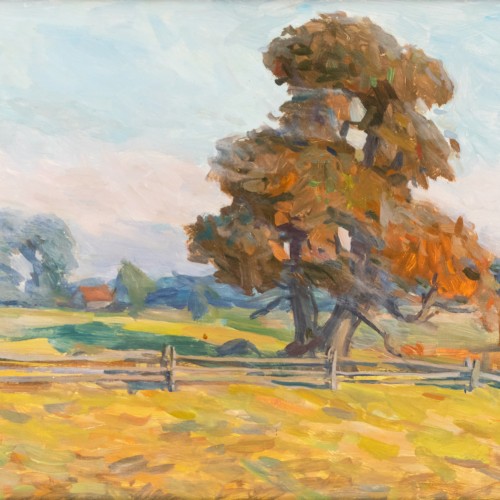 Landscape with an Elm