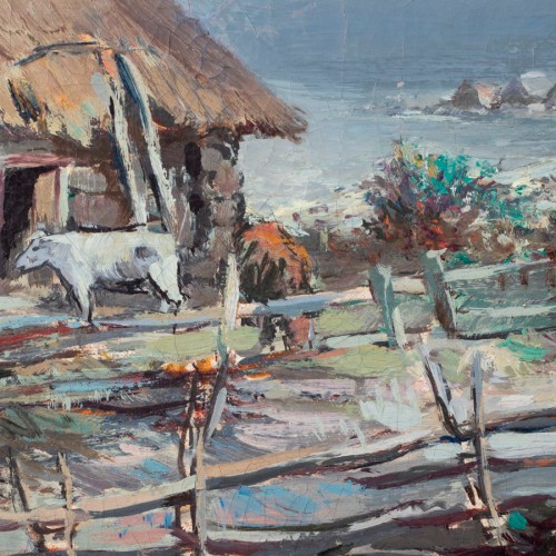 Beach Village Landscape (19654.17348)