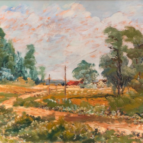 Landscape with Winding Road