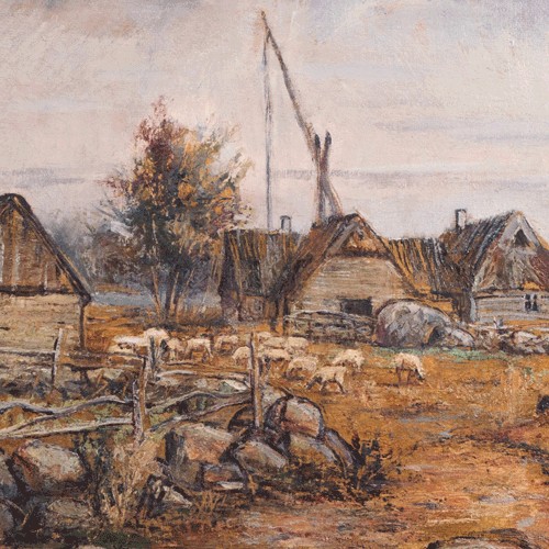 Nikolai Kull "A Farm On Pakri Island"