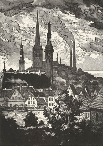 Leopold Ennosaar "Tallinna vaade"