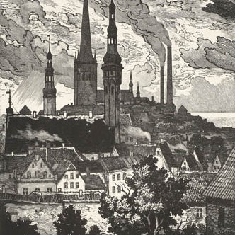 Leopold Ennosaar "Tallinna vaade"